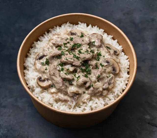 Beef Stroganoff