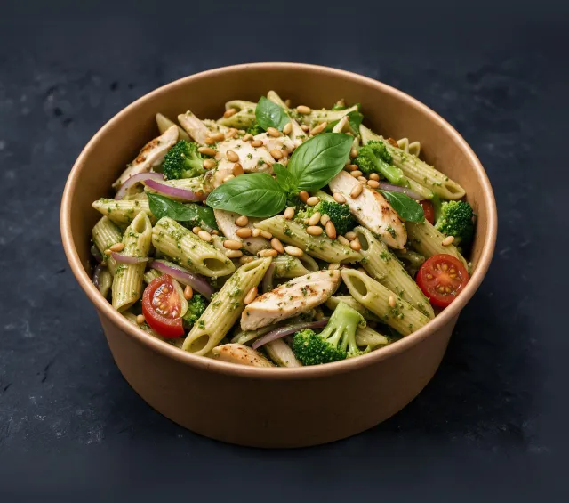 Chicken Pesto Pasta Salad
