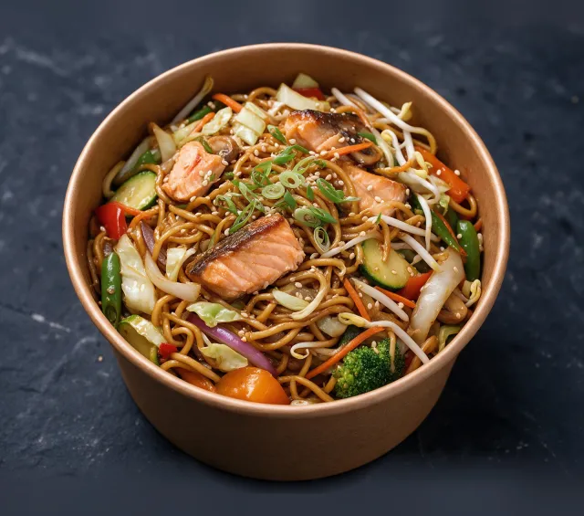 Salmon Noodles